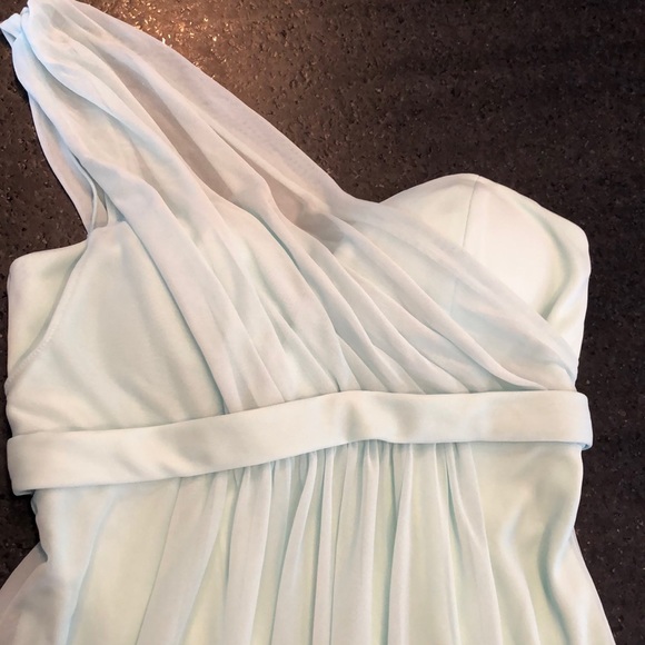 David’s Bridal gorgeous sea foam green dress 👗 - Picture 3 of 5
